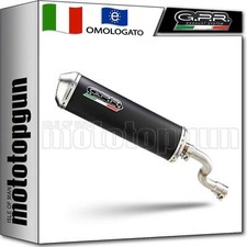 scarico omologato alluminio nero gpr evo4 road per piaggio x8 200 2004 04