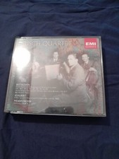 BUSCH QUARTET - PLAYS BEETHOVEN SCHUBERT MENDELSSOHN. BOX 4 CD EMI