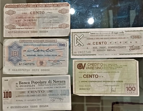 Mini assegni anni cinque - 70,