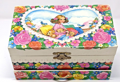 Ballerina girevole vintage