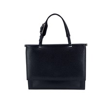 Gucci Black Leather Top Handle