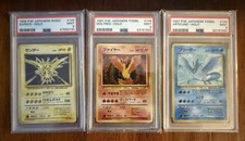 PSA 9 Zapdos Moltres Articuno