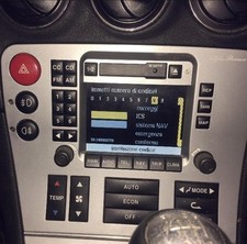 Radio Stereo Alfa Romeo 166 LANCIA codice sblocco navigatore satellitare