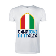 T-shirt Uomo Bambino Scudetto 2025 Napoli Vittoria Tifoso 4 Gufo Tifo Partenopeo