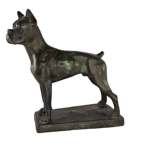 Statua cane boxer - , vintage