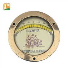 Clinometro vintage nautico in