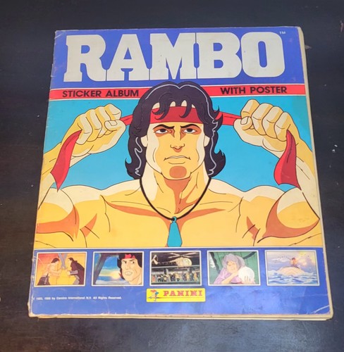 Panini rambo sticker album - panini,