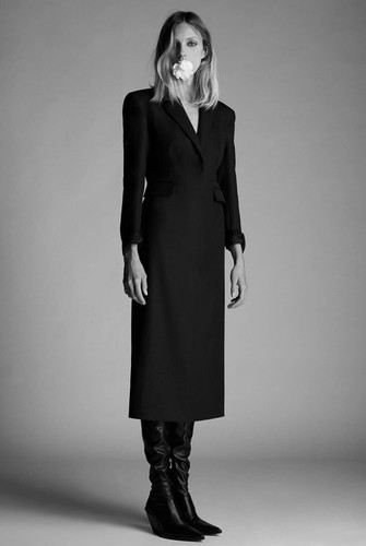 Abito cappotto smoking nero