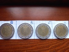 RARISSIMA Moneta (D) 2 euro