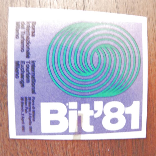 Adesivo sticker vintage bit - sticker,