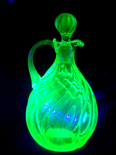 Uranio uranium glass uranglas - uranium,