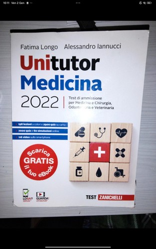 Unitutor medicina 2022 manuale - medicina,