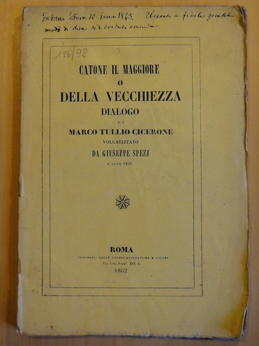 1862 catone maggiore - il, o