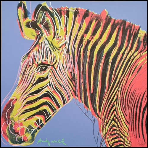 Andy warhol zebra - warhol, *