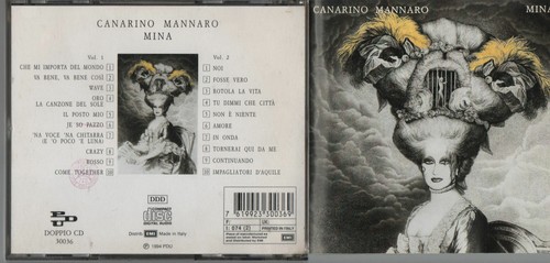 Mina doppio box canarino - cd,