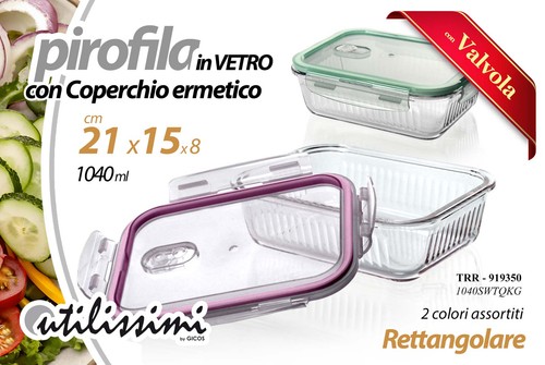 Pirofila valvola forno frigo