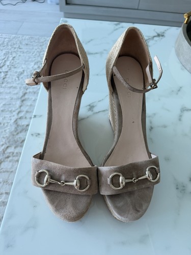 Gucci sandali donna beige