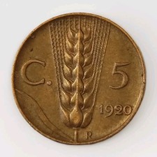 1920 ITALIA 5 CENTESIMI -