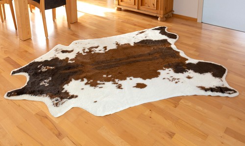 Tappeto pelliccia mucca - tappeto,