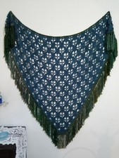 scialle lana fatto a mano