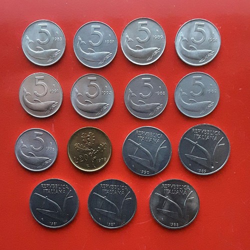 Lotto monete fdc diverse - di,