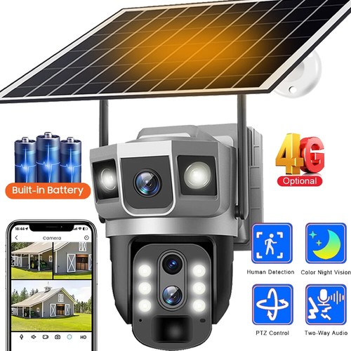 Telecamera solare batteria - telecamera,