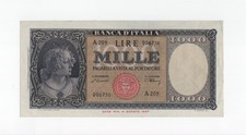 1000 1.000 LIRE MEDUSA 1947 EINAUDI REPUBBLICA ITALIANA BANCONOTA CARTAMONETA