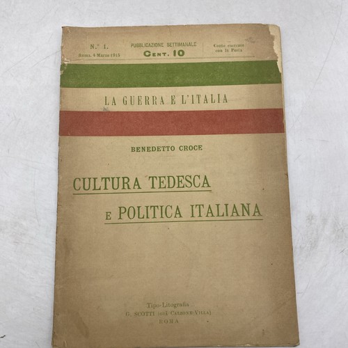 Benedetto croce cultura - benedetto,