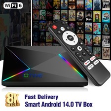 2025 Smart Android 14 TV BOX