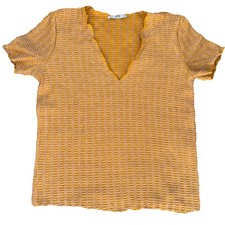 ZARA TOP MANICA CORTA NUOVO