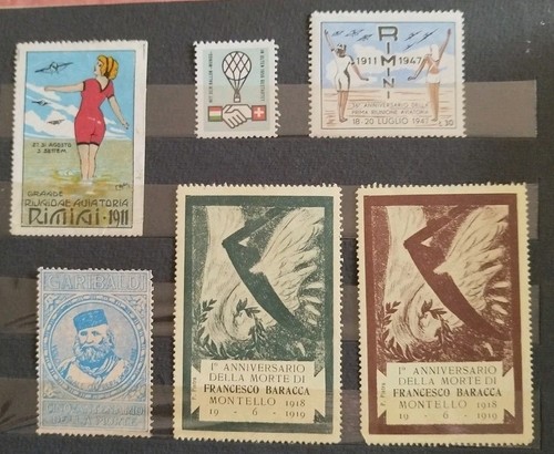 Lotto erinnofili vari - lotto,