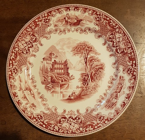Piatto porcellana vintage - porcellana,