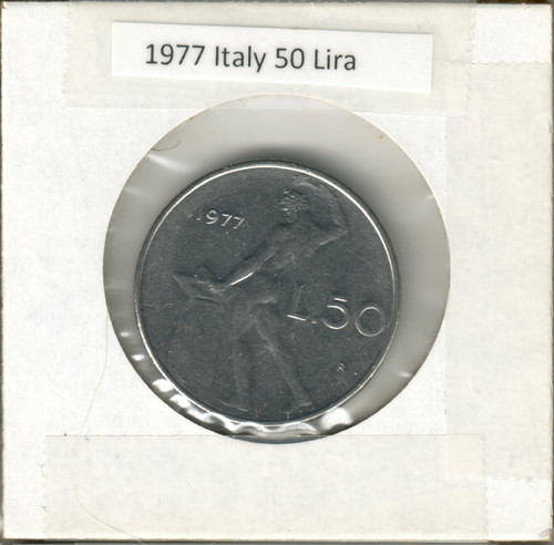 Italy 1977 50 lire - -,
