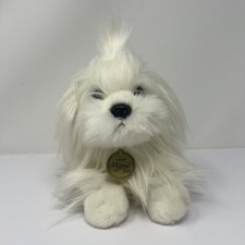 Peluche cane cucciolo maltese