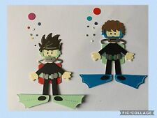 Two Divers Sub-Aqua Diver Deep