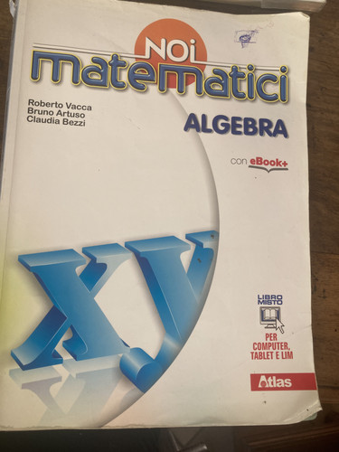 Noi matematici algebra - noi,