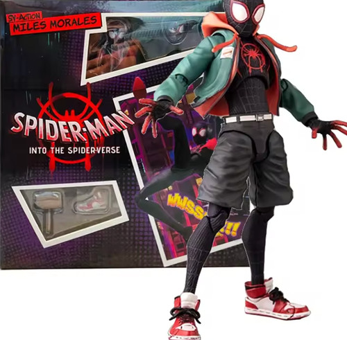 Action figure spiderman miles - figure,