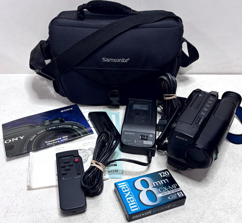 Sony handycam ccd tr814 video8 - sony,