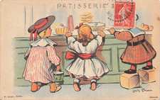 CP ILLUSTREE SIGNEE LOUIS BRAU