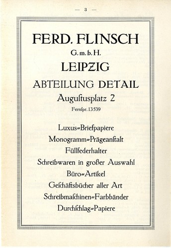 Ferd flinsch leipzig - ferd.,
