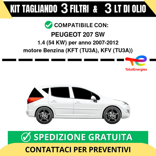 Tagliando per peugeot 207 - tagliando,