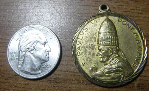 Papa paolo grande medaglia - paolo,