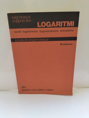 Logaritmi tav logaritmiche - tav.,