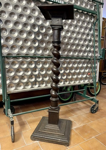 Colonna portavaso antica - portavaso,