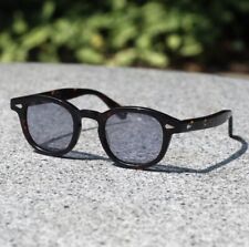 Johnny Depp sunglasses Lemtosh mens tortoise acetate frame - gray lens UV