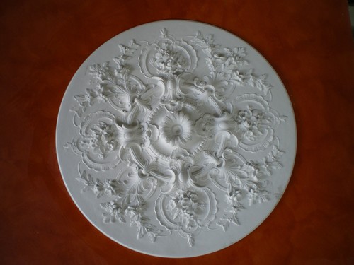 Rosoni gesso bianco - gesso,