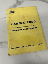 MANUALE Lancia 2000 iniezione