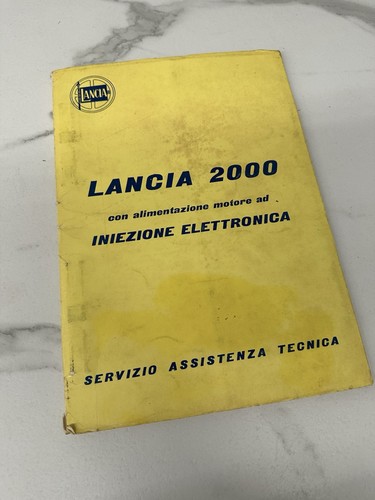 Manuale lancia 2000 iniezione - manuale,