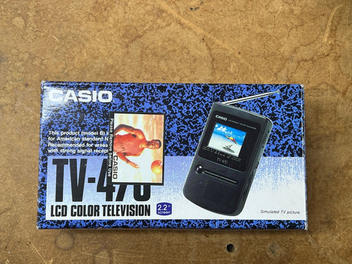 Casio 470b televisore lcd - casio,