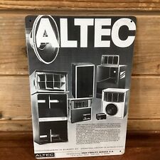 Altec Speakers Model 19 -1215